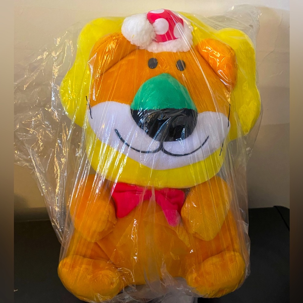 Tabekko Animal Crackers Lion plush from Japan